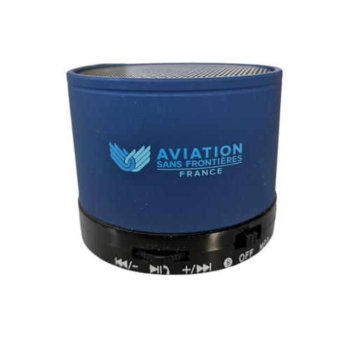 Mini enceinte Bluetooth - Aviation Sans Frontières (NOUVEAU)